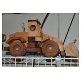 Melvin Beavers Handcrafted Wood Bucket Loader 14'