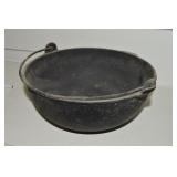 Cast Iron 9' Diameter Cauldron with Bale
