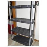 Rubbermaid 5 Tier Heavy Duty Plastic Shelving