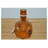 Antique Harvey S Nutting Amber Glass Fire Grenade