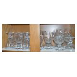 Heisey Crystolite 4" & 6" Stemware Glasses