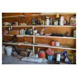 PICKERS RIGHTS: Garage 4 Shelf Contents Lot