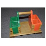 Melvin Beavers Handcrafted Wood Flatware Caddy