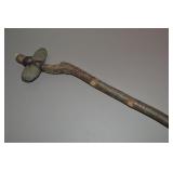 Handcrafted Wood & Stone Native Style Tool 12.5L
