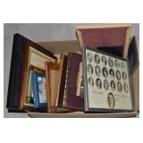 Box of Framed incl: 1929 Grand Junction IA Class