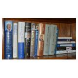 Shelf lot of Books