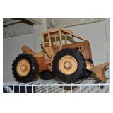 Melvin Beavers Handcrafted Wood Log Skidder 14'