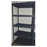 (1) Plano Heavy Duty Plastic 5 Tier Shelf 36x24x72