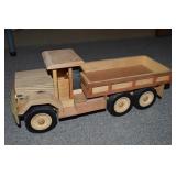 Melvin Beavers Handcrafted Wood Flatbed Truck