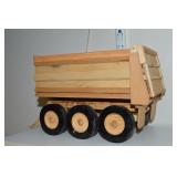 Melvin Beavers Handcrafted Wood Dump Wagon