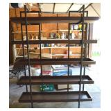 Modern Espresso Tone 5 Tier w/ Metal Framing