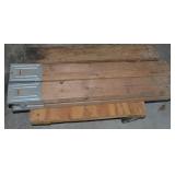 Rolling Wood Mover + Saw Horse Set