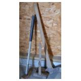 (3) Tools w/ Axe & Sledge (Hammer Needs New