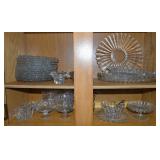 Collection of Heisey Crystolite Glass Dinnerware