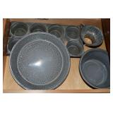 Drawer Contents Lot: Grey Graniteware