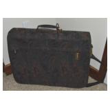Vintage Samsonite Floral Fabric Garment Bag