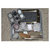 Box of Picture Frames w/ Sm Lillian Vernon Silver+