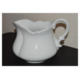 Contempo Kaldun & Bogle White Porcelain Pitcher