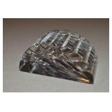Durand Cristal d'arques Lead Crystal Scallop Fan