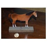 Bovano Glass Enamel Sharron Kree Horse Statue