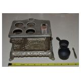 Vintage Eagle Cast Iron Stove w/ Accessories