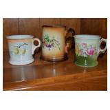 (3) Antique/Vintage Transferware Mugs