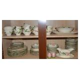Large Collection of Franciscan Desert Rose China