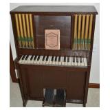 Vintage Child's / Small Wood Framed Pump Organ