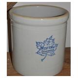 Western Stoneware Monmouth IL 2 Gallon Crock