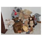Collection of Plush Bears w/ Dakin Olympics, Boyds