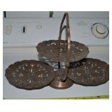 Contempo Bronze-tone Folding 3 Section Metal