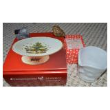 Misc Lot w/ Nikko Christmastime Compote, Milk