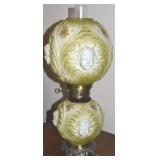 Antique Consolidated GWTW Raised Cherub &