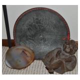 The Olympia Antique Music Disc + Agate & Angel