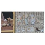 Vintage Precious Moments 9pcs of Nativity Set