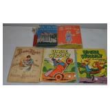 (5) Vintage Children's Books w/ Uncle Wiggly +