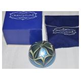 Orient & Flume Glass Pulled Feather Paperweight