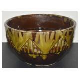Vintage CFP California Pottery USA F-10 Drip Glaze