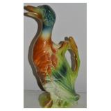 Saint Clement France Ceramic Majolica Mallard Duck
