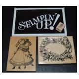 Stampin Up Pad w/ 3 Stamps: Delafield +