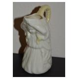 Belleek Irish Porcelain Maiden 5't Cream Pitcher