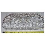 Antique Hawkes ABP Cut Glass Relish/Celery Dish