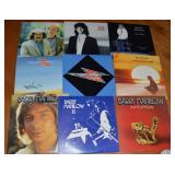 (9) Vintage Vinyl Records Albums: Kenny G, Manilow