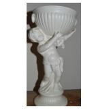 Vintage Inarco Japan Ceramic Cherub w/ Bowl