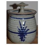 Amana Colonies Pottery Stoneware Lidded 5t Jam/