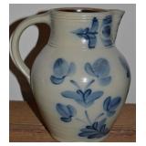 Wisconsin Pottery Stoneware 1990 Handled Pitcher