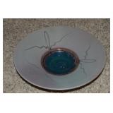 Signed Studio Art Pottery Bowl 13' Diameter