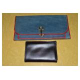 Vtg Princess Silinsky Leather Equestrian Clutch