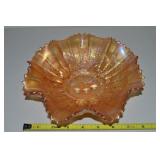 Northwood Marigold Carnival Glass Three Fruits
