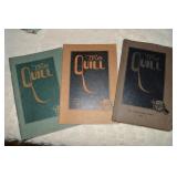 (3) 1920's East High School Des Moines IA Quill